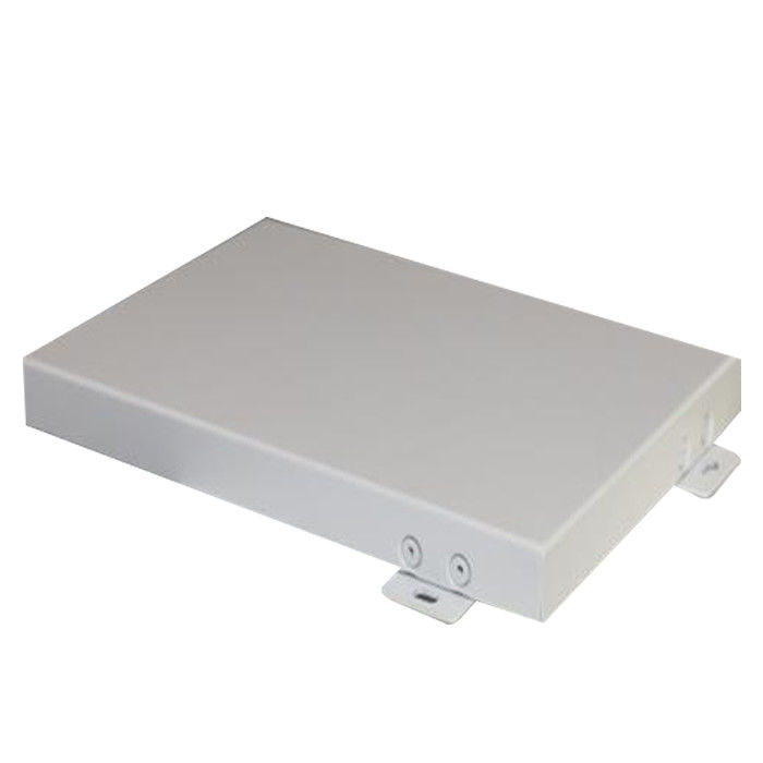 Dikte 2.0mm Aluminium Samengestelde Comité Muur Flexibele Grootte voor Gordijngevel