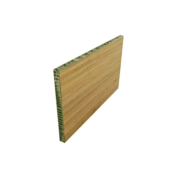 Marine Aluminium Honeycomb Panels Laminated met Formica HPL door de Hete Smeltende Film van PUR